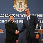 Zelenskyj och Vucic.