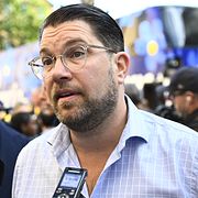 Arkivbild: Sverigedemokraternas partiledare Jimmy Åkesson.