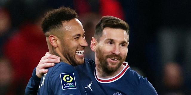 PSG:s Neymar och Messi. Illustrationsbild. SARAH MEYSSONNIER / REUTERS