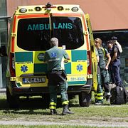 Arkivbild av en ambulans.