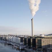 Hammarby sjöstad i Stockholm. 