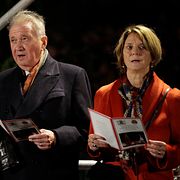 Terje Rød Larsen  och Mona Juul, december 2018.