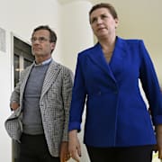 Ulf Kristersson och Mette Frederiksen.