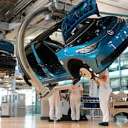 VW-fabriken i Dresden. Arkivbild.