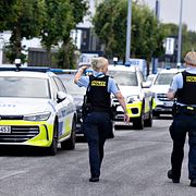 Arkivbild av dansk polis.