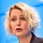 Centerpartiets partiledare Anna-Karin Hatt (C).