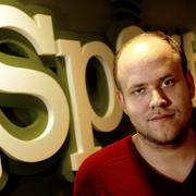 Spotifygrundaren Daniel Ek. Arkivbild.