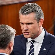 USA:s försvarsminister Pete Hegseth.