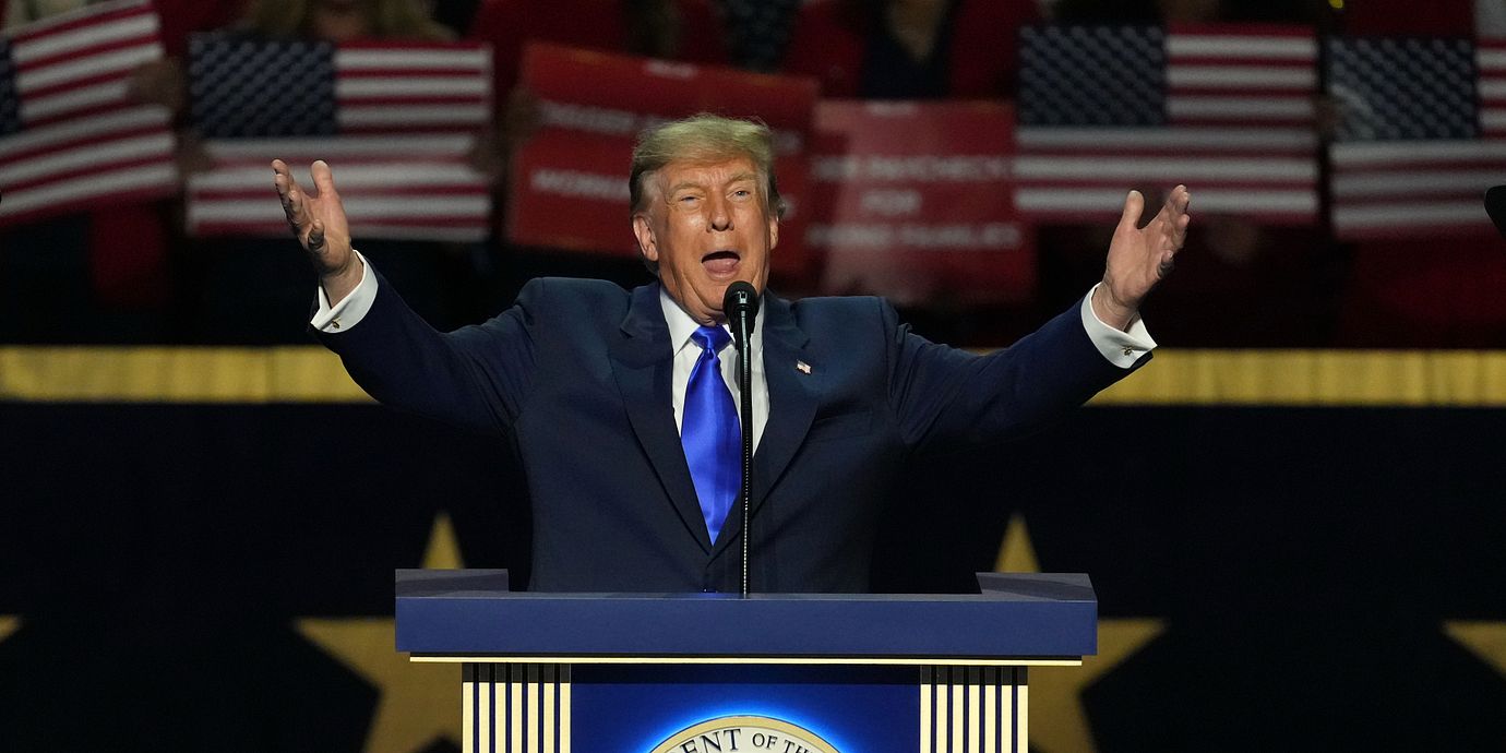 Donald Trump i Dallas.