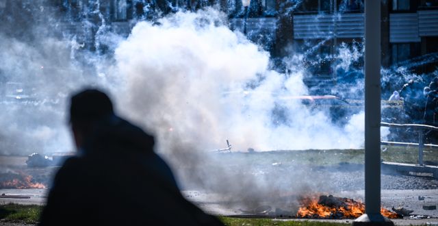 Bilder från upploppen. Johan Nilsson/TT