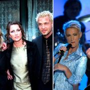 Ace of Base och Roxette. 