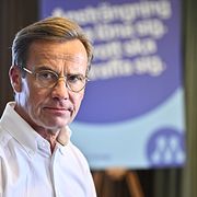Ulf Kristersson (M), 26 augusti.