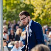 Jimmie Åkesson under Almedalen