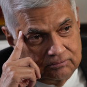 Ranil Wickremesinghe.