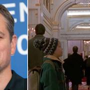 Matt Damon/Donald Trump i ”Ensam hemma 2” 