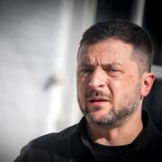 Volodymyr Zeelenskyj i Köenhamn tidigare i år.