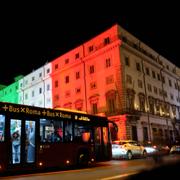 Palazzo Chigi i Rom, Italien.