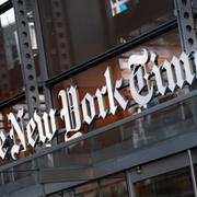 New York Times huvudkontor.