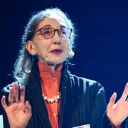 Joyce Carol Oates på Bokmässan i Göteborg förra året.