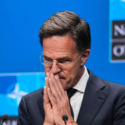 Donald Trump och Mark Rutte. 