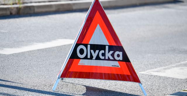 En cyklist har dött efter en olycka med en lastbil Johan Nilsson/TT