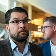 Sverigedemokraternas partiledare Jimmie Åkesson (SD).