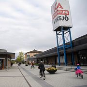 Viksjö centrum i Järfälla kommun.