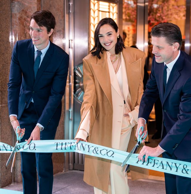 Tiffany & Co. Flagship store grand re-opening ribbon cutting. Charles Sykes / AP