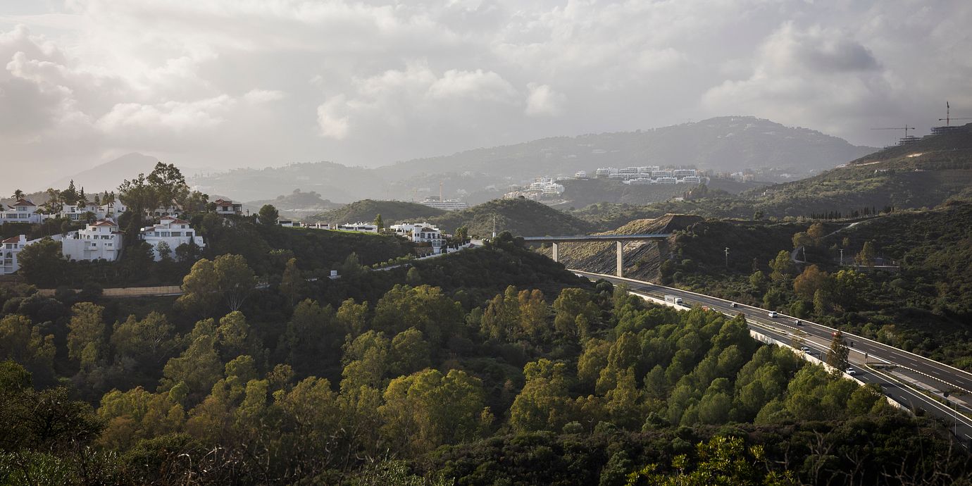 Härvan har sitt centrum i Marbella