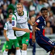 Theorin i vänskapsmatch mellan Hammarby IF och PSG, 2013