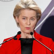 EU-kommissionens ordförande Ursula von der Leyen.