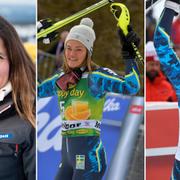 Pernilla Wiberg, Anna Swenn-Larsson och Frida Hansdotter. 