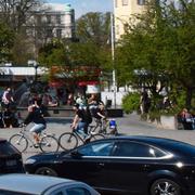 Torget i Karlshamn.