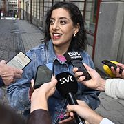 Liberalernas partiledare Simona Mohamsson (L) kommenterar ökningen till 3,3 procent i senaste väljarundersökningen.