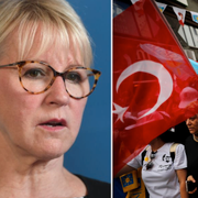 Arkivbilder, Margot Wallström (t v).