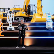 Nvidia på scen under CES. 