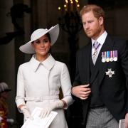 Det brittiske hertigparet Harry och Meghan