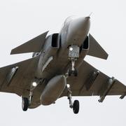 Saabs Jas Gripen. Illustrationsbild.