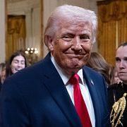 President Donald Trump i Vita huset.