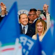 Matteo Salvini, Silvio Berlusconi och Giorgia Meloni.