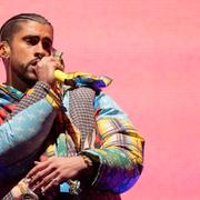 Bad Bunny på Coachella Music & Arts Festival.