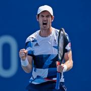 Andy Murray under OS i Tokyo 2021. 