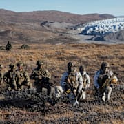 Natoövning på Grönland.