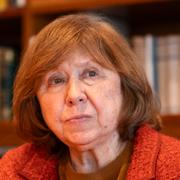 Nobelpristagaren Svetlana Aleksijevitj. 
