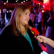 Ida Gabrielsson på Vänsterpartiets valvaka 13 september.