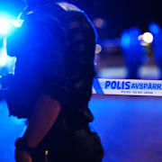 Polisavspärrning. Arkivbild.