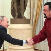 Vladimir Putin och Steven Seagal