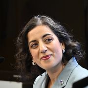 Liberalernas partiledare Simona Mohamsson och Sverigedemokraternas Jimmie Åkesson.