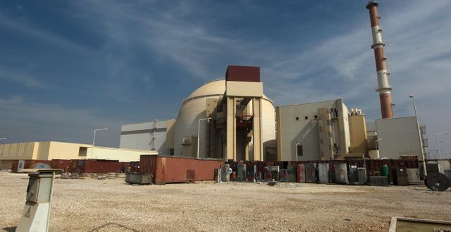 Det iranska kärnkraftverket Bushehr. Arkivbild.  Majid Asgaripour / Ap