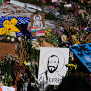 Minnesplats för Alex Pretti.